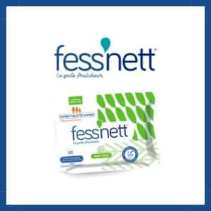 Recevez votre échantillon gratuit de papier toilette humide Fess'nett
