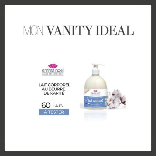 Lot De 2 Laits Corporels Au Beurre De Karité DOLLANIA - 500 Ml - Senteur Vanille